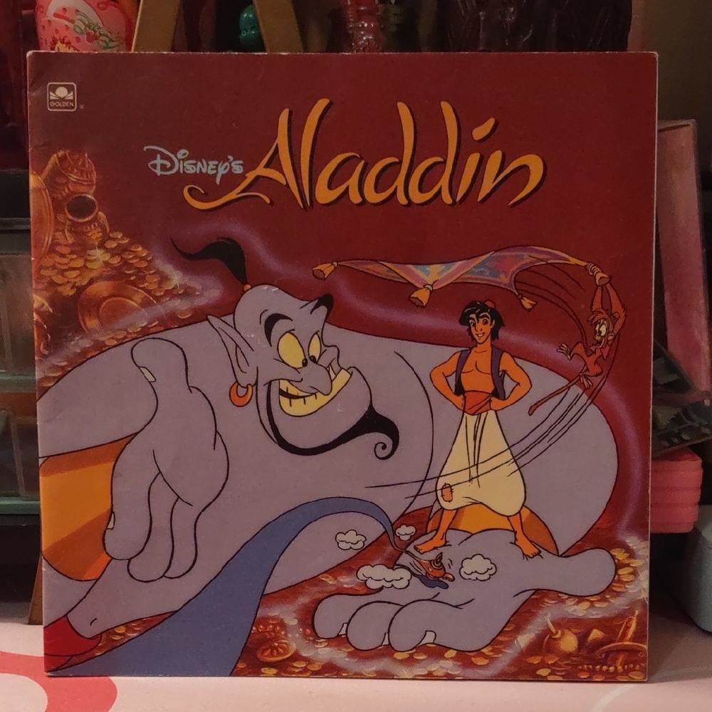 Disney Aladdin Softcover Book
